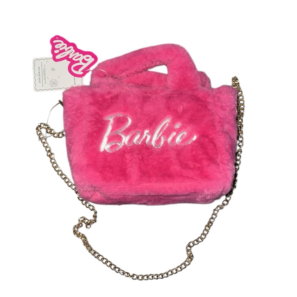 NWT Skinny Dip x Barbie Furry Bag